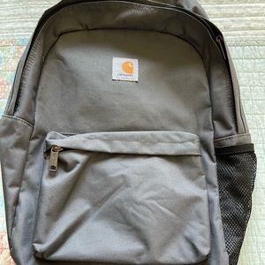 Grey unisex carhartt backpack
